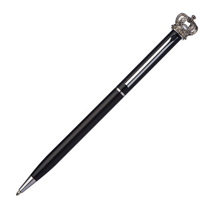 Metall Kugelschreiber Kings Park,schwarz, A-Nr.: 048803 - 03