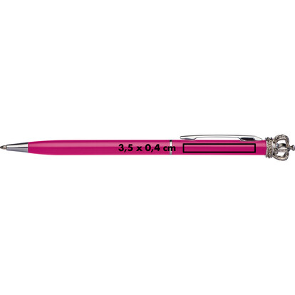 Metall Kugelschreiber Kings Park,pink, A-Nr.: 048811 - 04