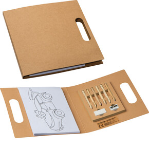 Malbuch Forio,braun, A-Nr.: 049301 - 01 Malbuch Forio,braun, A-Nr.: 049301 - 01