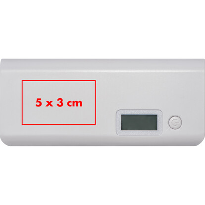 Powerbank 10.000mAh Stafford,weiss, A-Nr.: 051806 - 03