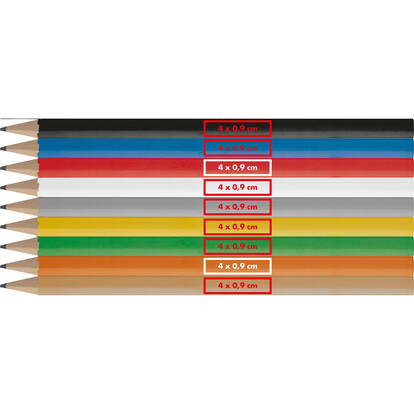 Zimmermannsbleistift Szeged, A-Nr.: 0539 - 02 Zimmermannsbleistift Szeged, A-Nr.: 0539 - 02