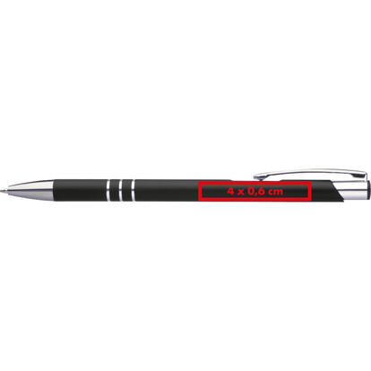Metall Kugelschreiber New Jersey,schwarz, A-Nr.: 055503 - 04