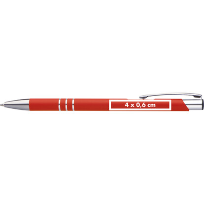 Metall Kugelschreiber New Jersey,rot, A-Nr.: 055505 - 04