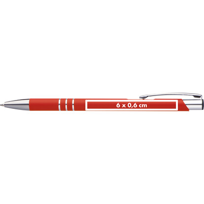 Metall Kugelschreiber New Jersey,rot, A-Nr.: 055505 - 05