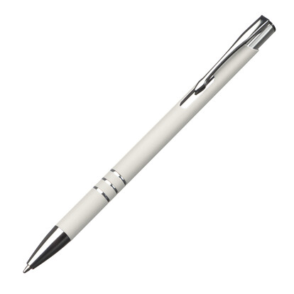 Metall Kugelschreiber New Jersey,weiss, A-Nr.: 055506 - 01