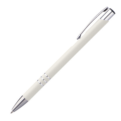 Metall Kugelschreiber New Jersey,weiss, A-Nr.: 055506 - 02