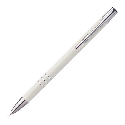 Metall Kugelschreiber New Jersey,weiss, A-Nr.: 055506 - 03