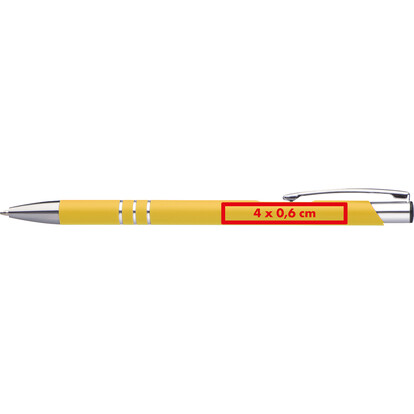 Metall Kugelschreiber New Jersey,gelb, A-Nr.: 055508 - 04