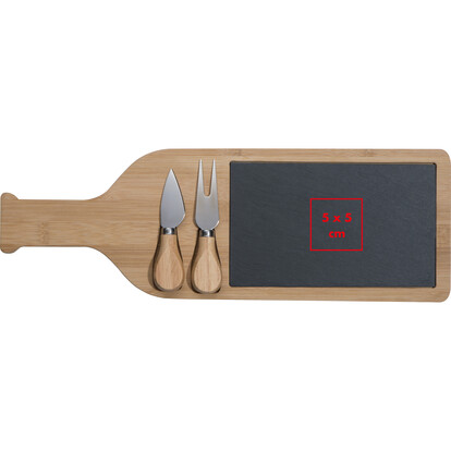 Käsebrett mit Schieferplatte Calais, A-Nr.: 0599 - 02 Käsebrett mit Schieferplatte Calais, A-Nr.: 0599 - 02