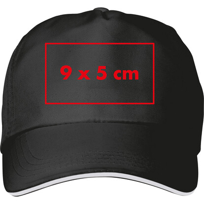 Sandwichcap Arlington,schwarz, A-Nr.: 060703 - 04