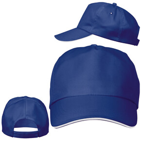 Sandwichcap Arlington,blau, A-Nr.: 060704 - 01 Sandwichcap Arlington,blau, A-Nr.: 060704 - 01
