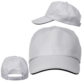 Sandwichcap Arlington,weiss, A-Nr.: 060706 - 01 Sandwichcap Arlington,weiss, A-Nr.: 060706 - 01