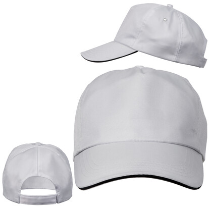 Sandwichcap Arlington,weiss, A-Nr.: 060706 - 01