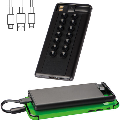 Powerbank 4.000 mAh Chieti,schwarz, A-Nr.: 063803 - 01