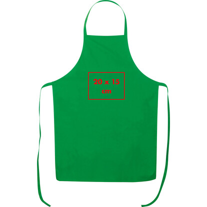 Baumwollschürze Grillmeister,grün, A-Nr.: 066409 - 04