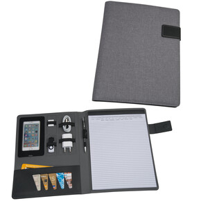 A4 Schreibmappe Salermo,grau, A-Nr.: 067507 - 01 A4 Schreibmappe Salermo,grau, A-Nr.: 067507 - 01
