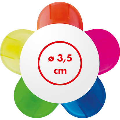 5in1 Textmarker Butterworth,mehrfarbig, A-Nr.: 0679mc - 04