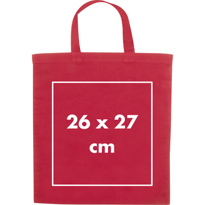 Baumwolltasche Bregenz,rot, A-Nr.: 068005 - 03