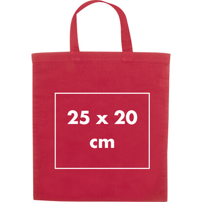 Baumwolltasche Bregenz,rot, A-Nr.: 068005 - 04