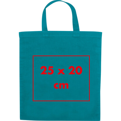 Baumwolltasche Bregenz,türkis, A-Nr.: 068014 - 04
