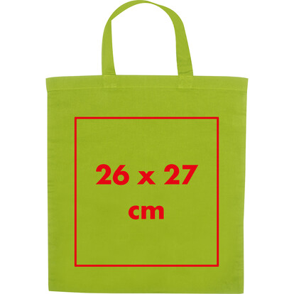 Baumwolltasche Bregenz,apfelgrün, A-Nr.: 068029 - 03