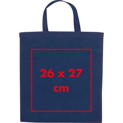 Baumwolltasche Bregenz,dunkelblau, A-Nr.: 068044 - 03