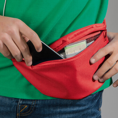 Gürteltasche Caravelas,rot, A-Nr.: 069705 - 02