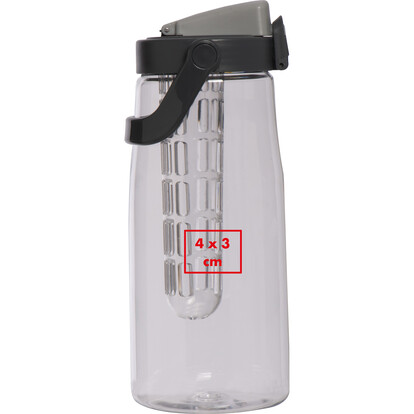 Infusertrinkflasche Crotone,anthrazit, A-Nr.: 081477 - 04
