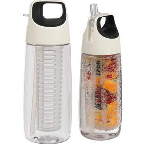 Tritan Infusertrinkflasche Sóller,weiss, A-Nr.: 081506 - 01 Tritan Infusertrinkflasche Sóller,weiss, A-Nr.: 081506 - 01