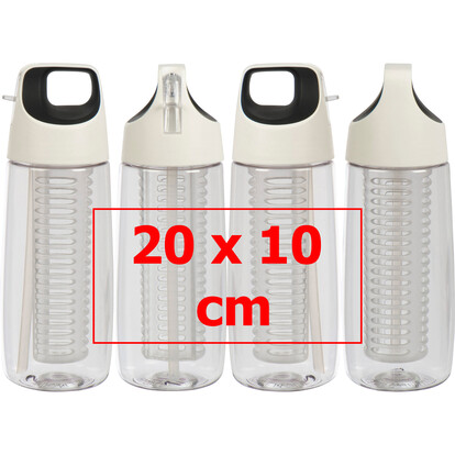 Tritan Infusertrinkflasche Sóller,weiss, A-Nr.: 081506 - 05