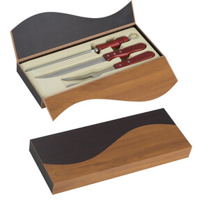 Tranchierbesteck Sydney,braun, A-Nr.: 083301 - 01 Tranchierbesteck Sydney,braun, A-Nr.: 083301 - 01