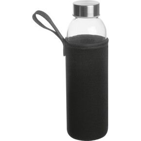 Glasflasche Klagenfurt,schwarz, A-Nr.: 084203 - 01 Glasflasche Klagenfurt,schwarz, A-Nr.: 084203 - 01