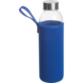 Glasflasche Klagenfurt,blau, A-Nr.: 084204 - 01 Glasflasche Klagenfurt,blau, A-Nr.: 084204 - 01