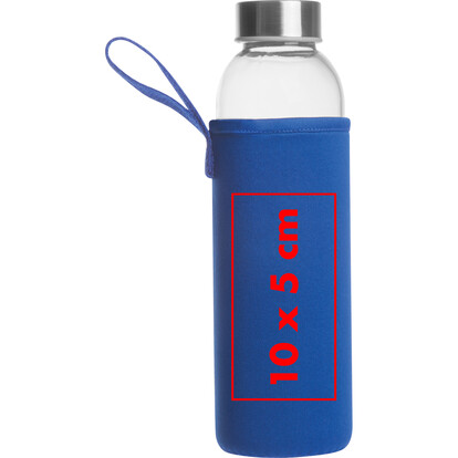 Glasflasche Klagenfurt,blau, A-Nr.: 084204 - 04