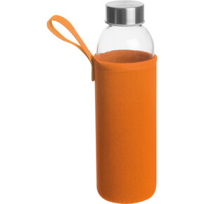 Glasflasche Klagenfurt,orange, A-Nr.: 084210 - 01 Glasflasche Klagenfurt,orange, A-Nr.: 084210 - 01