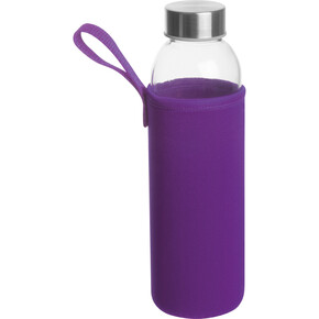 Glasflasche Klagenfurt,violett, A-Nr.: 084212 - 01 Glasflasche Klagenfurt,violett, A-Nr.: 084212 - 01