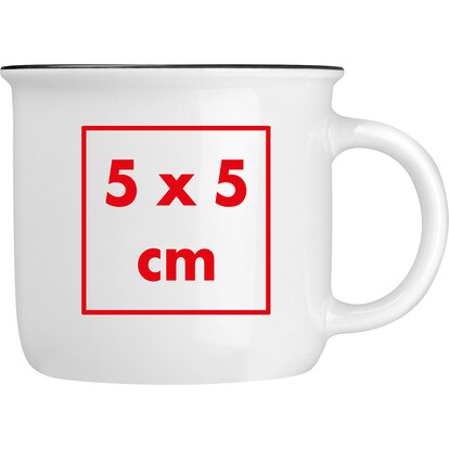 Keramiktasse Trapani,weiss, A-Nr.: 084306 - 04