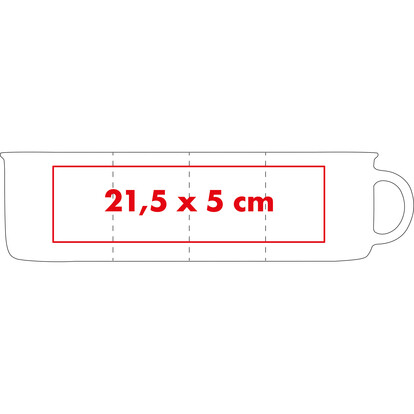 Keramiktasse Trapani,weiss, A-Nr.: 084306 - 05