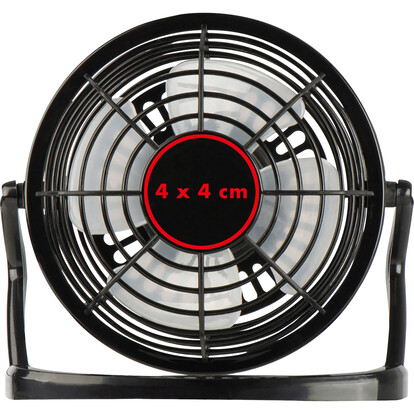 Tischventilator Bali,schwarz, A-Nr.: 084603 - 03