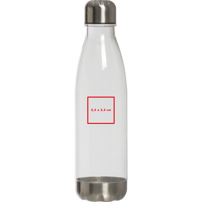 Trinkflasche Elwood,transparent, A-Nr.: 084866 - 04