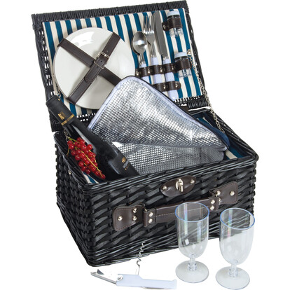 Picknick-Kühlkorb Riva del Garda,schwarz, A-Nr.: 085803 - 02