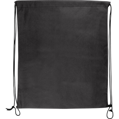 Non Woven Sportbeutel Seoul,schwarz, A-Nr.: 086103 - 02
