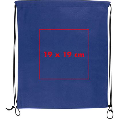 Non Woven Sportbeutel Seoul,blau, A-Nr.: 086104 - 04