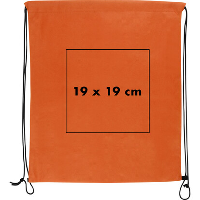 Non Woven Sportbeutel Seoul,orange, A-Nr.: 086110 - 04