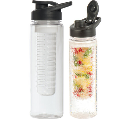 Infusertrinkflasche Saint-Denis,schwarz, A-Nr.: 086203 - 01