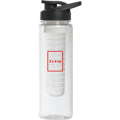 Infusertrinkflasche Saint-Denis,schwarz, A-Nr.: 086203 - 04