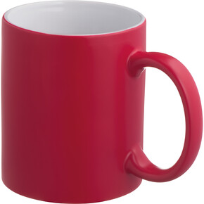 Keramiktasse Thessaloniki,rot, A-Nr.: 087205 - 01 Keramiktasse Thessaloniki,rot, A-Nr.: 087205 - 01