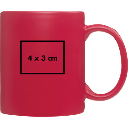 Keramiktasse Thessaloniki,rot, A-Nr.: 087205 - 02
