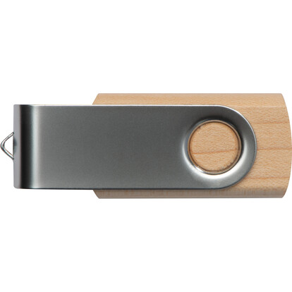 USB-Stick Lessines 4 GB,braun, A-Nr.: 087601 - 03