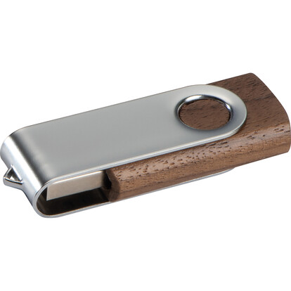 USB-Stick League City 4 GB,braun, A-Nr.: 087801 - 02